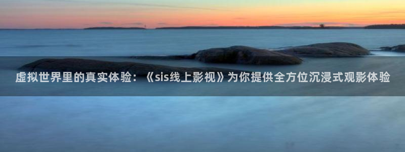 天空的遇难船中文版完整版：虚拟世界里的真实体验：《sis线上影视》为你提供全方位沉浸式观影体验